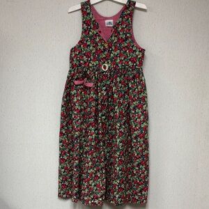 VNTG 80s DogwoodLane girls strawberry dress